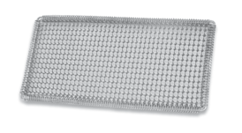 Alfombras metálicas quitalodos